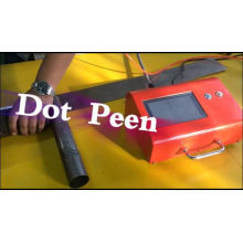 Hand-held Dot Peen Marking Machine for Pipe Touch Screen Operation